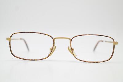 Vintage Brille JEAN LAFONT BANCO 51 Gold Kupfer Oval Brillengestell eyeglasses