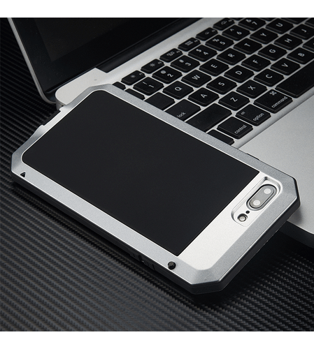 Funda protectora de aluminio resistente a prueba de golpes para iPhone X XR XS Max 8 7 6s Plus SE - Imagen 19 de 26