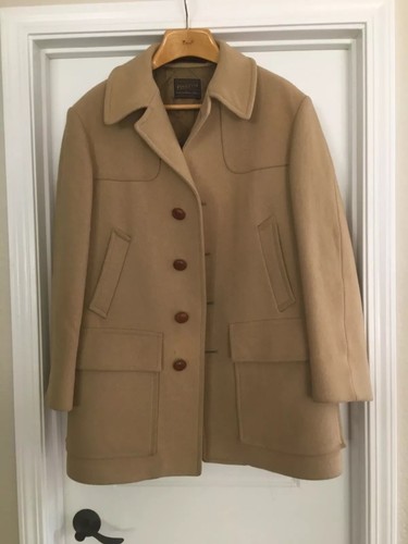 Vintage Mens PENDLETON Coat WOOL XL 