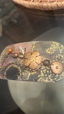 Vintage Handcrafted Custom Made Belt Buckle by Johnny Polk 