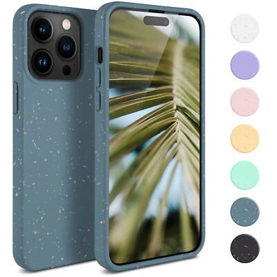 Nachhaltige Handy Hülle für Apple iPhone 14 Pro Max Case Cover Slim Schutzhülle
