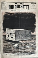 Journal Don Quichotte No. 397 from 27/1/1882 G. Martin Epilogue ...