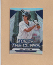 2020 Panini Prizm - Top of the Class Riley Greene #TOC-5 Silver Prizm RC Tigers