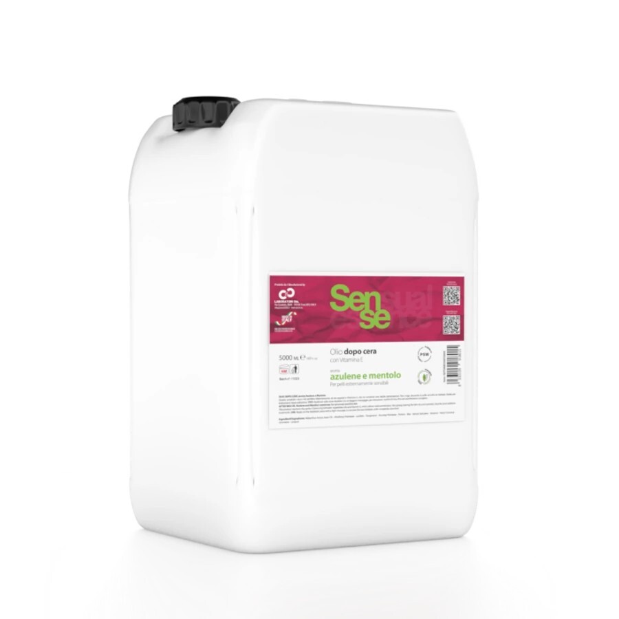 Sense Olio per la cura del corpo dopo la ceretta - Azulene e Mentolo 5000ml
