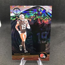 BLACK ICE CEDRIC TILLMAN 81/99 RC SP 2023 ILLUSIONS 25 BROWNS