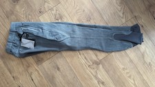 Mark Todd Grey Linen breeches ladies 24
