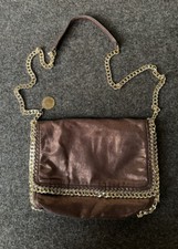 RARE Stella McCartney Falabella Medium Bronze/Gold Chain Flap Shoulder Bag