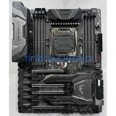 For X299 GAMING M7 ACK Motherboard LGA2066 PCI-E 3.0 1×U.2 2×M.2 Ports ATX #E7