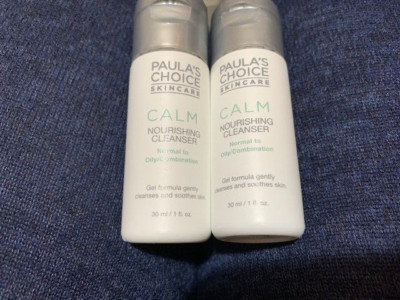 PAULA'S CHOICE CALM NOURISHING CLEANSER NORMAL TO OILY/COMBO 2 X 30ML
