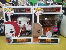 Funko Pop! Movies (DIAMOND) Trick r Treat Chuckles & Flocked Sam Custom Set Of 2