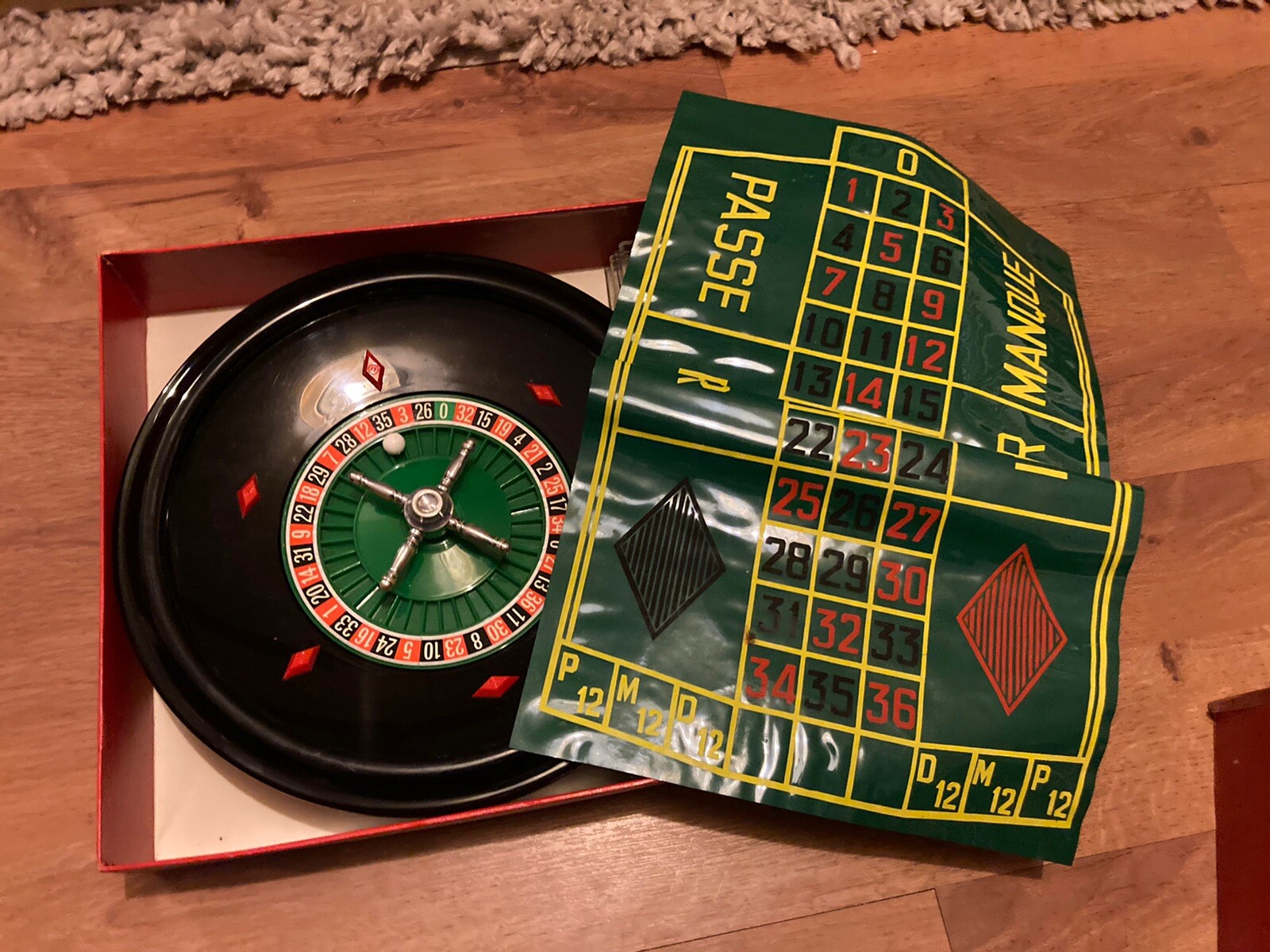 SAN REMO ROULETTE CASINO GAME WITH CROUPIER RAKE COMPLETE eBay