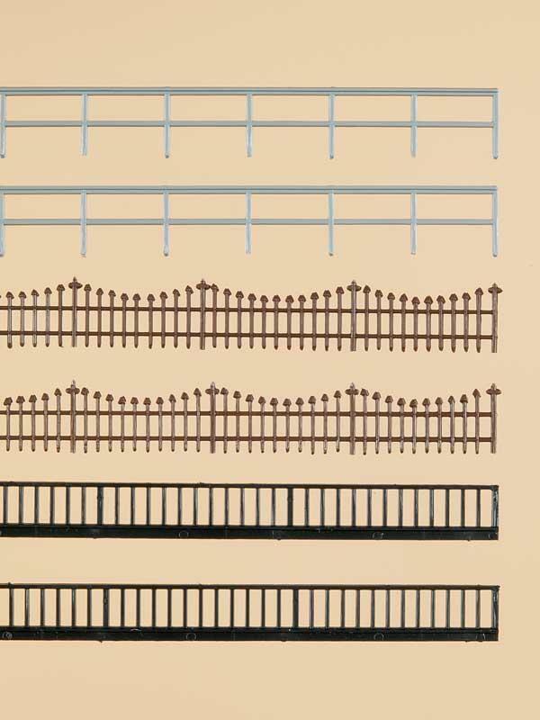Auhagen 42558 Iron fence and railings