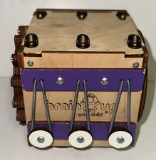 Brain-Up Your Child Fidget Toy Wood Toddler Sensory Busy Montessori 6 Sided Box