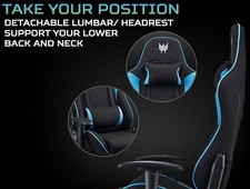Acer Predator Rift Lite gaming chair PGC110 color black/blue
