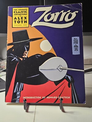 GN ZORRO THE COMPLETE CLASSIC ADVENTURES BY ALEX TOTH VOL #1 1988 ECLIPSE TPB