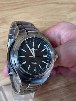 TOYOTA CROWN FOB KEY WATCH ATHLETE ROYAL GRS180 RARE BLANK OEM TRD