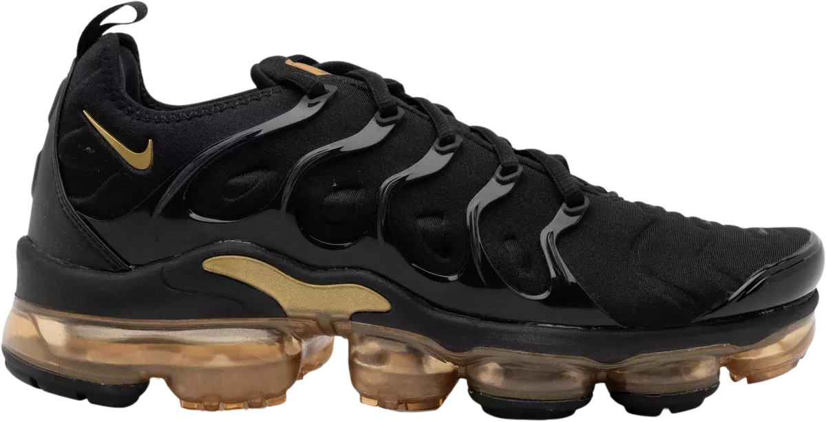 Nike vapormax plus metallic hotsell gold