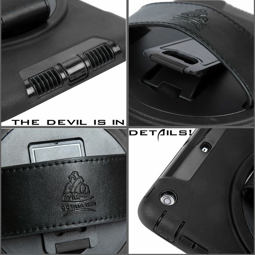iPad Heavy Duty Cover Shock Proof Tough Survivor Case Full 360 Degree Protection - Picture 11 of 58