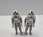 Vintage Star Wars 	1980 The Empire Strikes Back  AT-AT Driver Lot of 2 (USED)