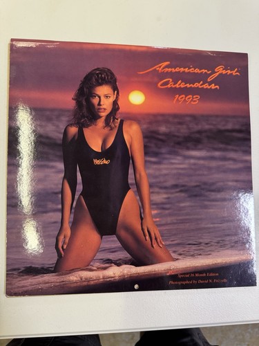 American Girl Swimsuit Calendar 1993 Pamela Anderson & More!