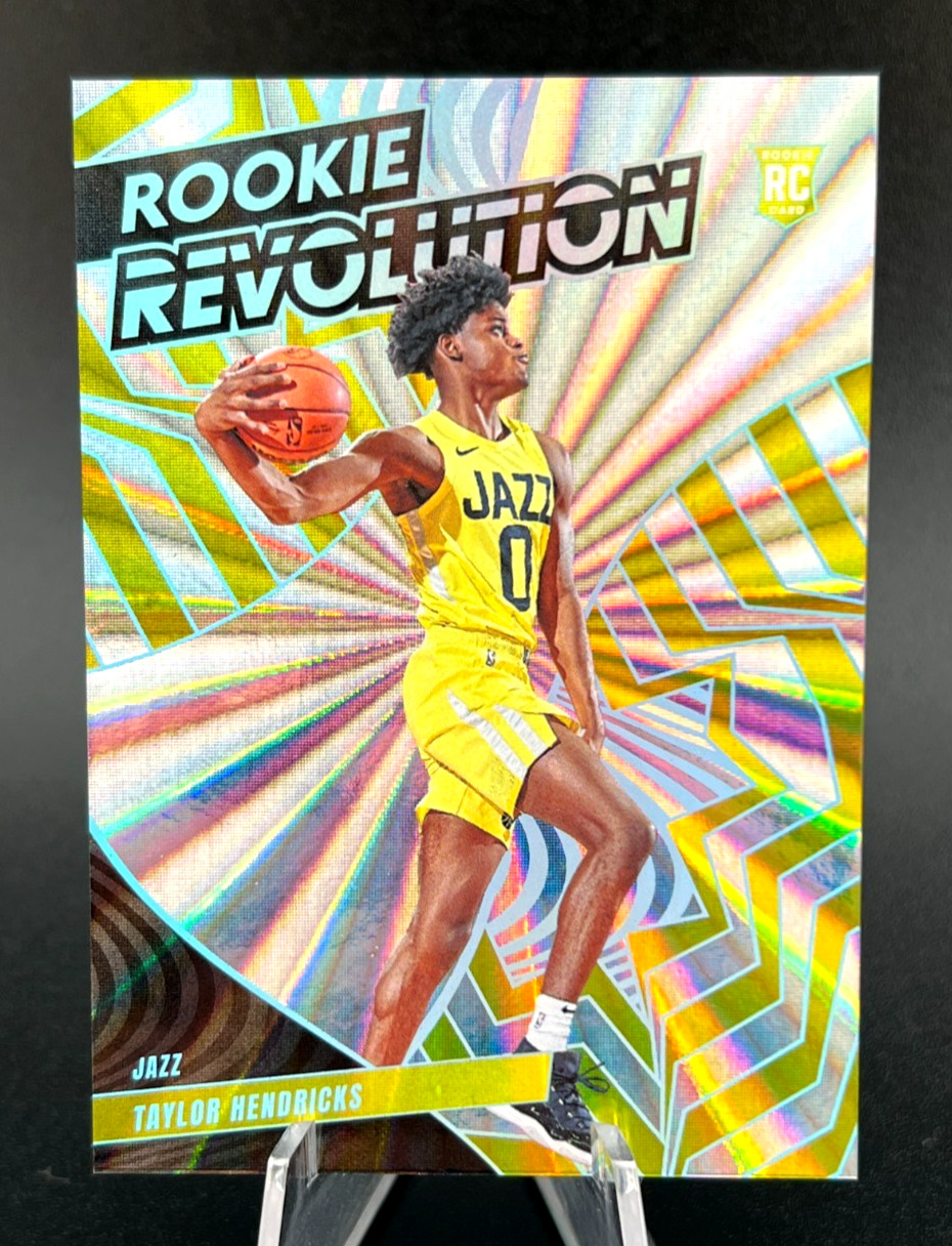 🔥Taylor Hendricks: 2023-24 Revolution Rookie Revolution Sunburst /75 *SSP*🔥