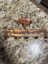 Texas by Design Key Holder Wall Mount
