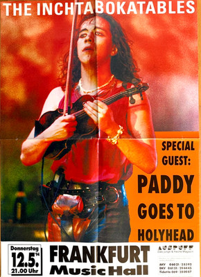1492 - THE INCHTABOKATABLES 1994 FFM - orig. Concert Poster - PLAKAT - A1 F/U