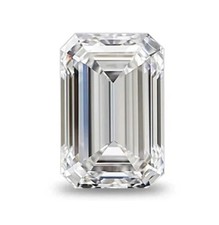 Lab-Grown Diamond 4 Ct Emerald Cut IGL Certified D Color VVS1 Clarity
