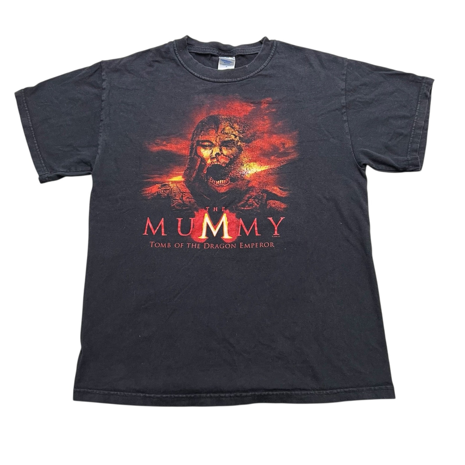 The Mummy Tomb of the Dragon Emperor Promo T-Shirt Men’s M Black Vintage Movie