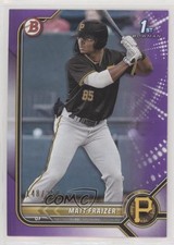 2022 Bowman Prospects Purple Border 148/250 Matt Fraizer #BP-91 00jz