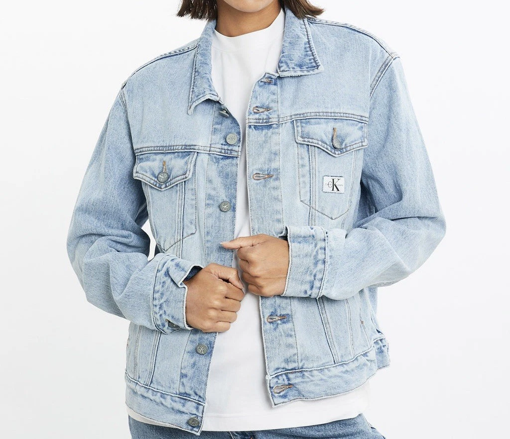 Calvin Klein Vintage Denim Jacket Size XL