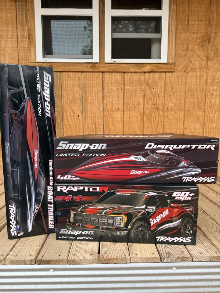 Traxxas Snap-On Lote Raptor, Disturber y Remolque Edición Limitada Foto 2 de 4