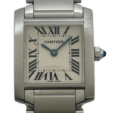 Cartier Tank Française SM W51008Q3 White Quartz #706