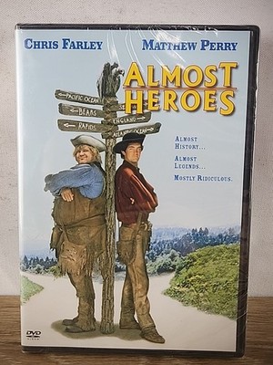 New Sealed Almost Heroes (DVD 1997) Chris Farley Matthew Perry Warner Bros Funny