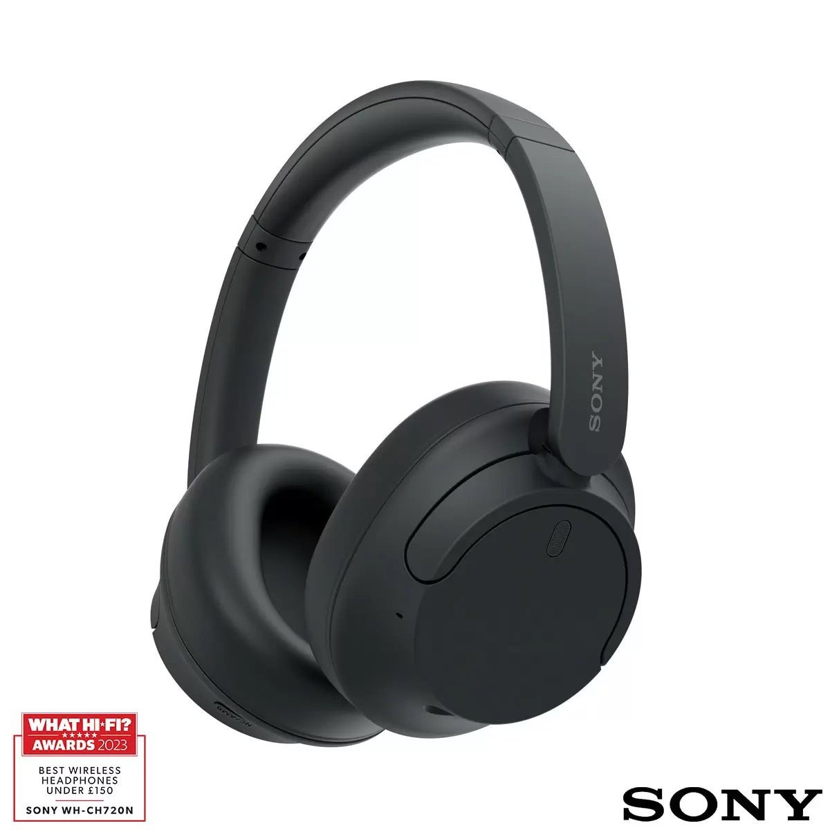Sony WH-CH720N Noise Cancelling Headphones Black Over-Ear