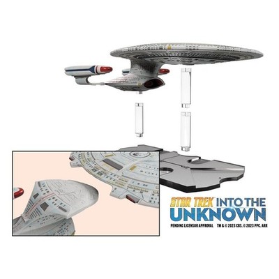 WizKids' Star Trek Into the Unknown Single Ship Federation Galaxy Class Starship