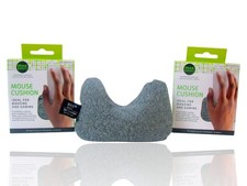 2-Pack IMAK Ergo A10166 Mouse Wrist Cushion Gray w ErgoBeads 5.75" x 3.75" New