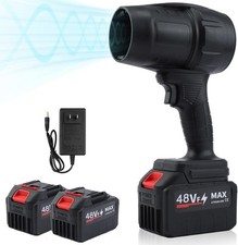 Electric Cordless Leaf Blower, Portable Dust Cleaner Turbo Jet Blow... Fast Ship