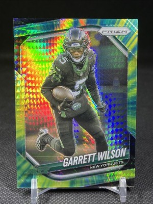 2025 Panini Prizm GARRETT WILSON #178 Hyper Prizm #/200 - New York Jets