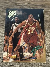 Corliss Williamson 1995 Signature Draft PROMO AUTO #5 (271/1000) RARE Arkansas