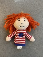 Jelly Cat Girl Red Hair Finger Puppet, Rare & Retired