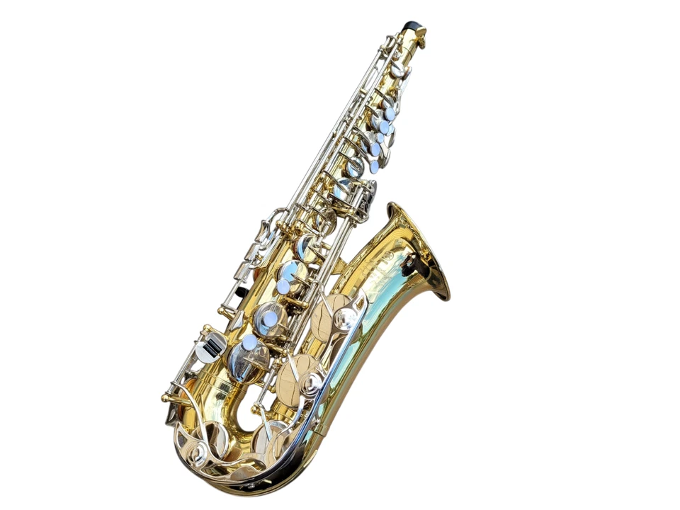 Yamaha Eb Alto Saxophone YAS 200AD With Neck Strap Case Mouthpiece & More - Image 3 of 4