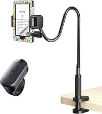 Long Tablet Stand Holder with Page Turner Ring Kindle