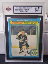 79-80 O-Pee-Chee Bobby Smith Rookie Card KSA 6.5 🚨🚨🚨 Minnesota North Stars