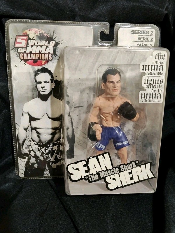 Sean Sherk UFC action figure MMA NIP Round 5 Ultimate Fighting Championship 