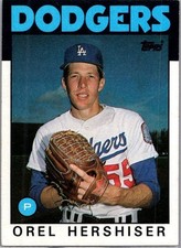 1986 Topps - Orel Hershiser #159