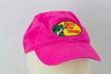 Bass Pro Shops Gone Fishing Child S/M Adjustable Cap, Pink