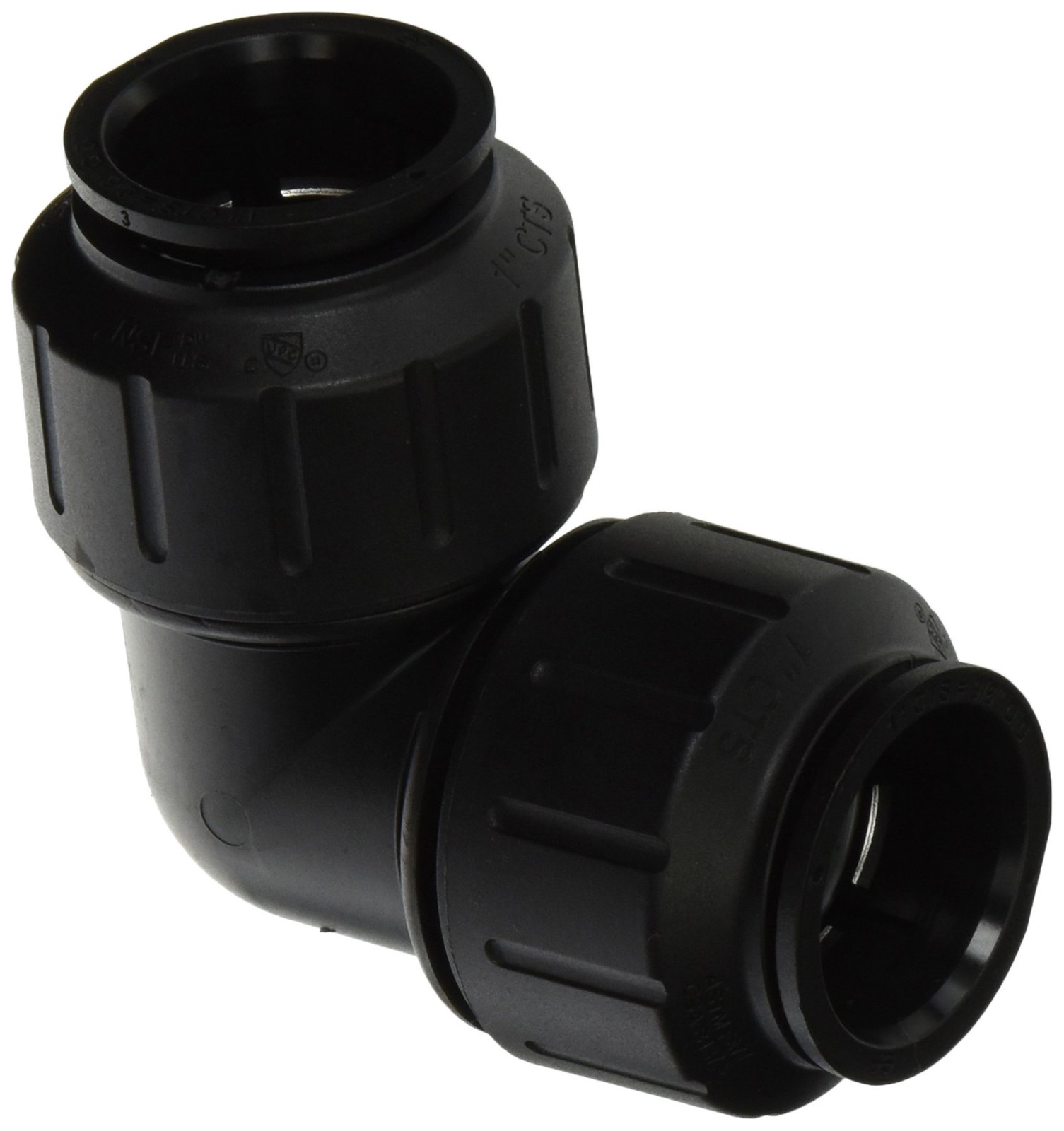 Speedfit 1 Inch CTS Union 90 Degree Elbow Push to Connect Fitting PEI0336E