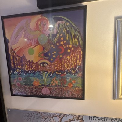 Incredible String Band Psychedelic Framed Art Poster