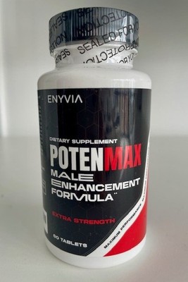 PotenMax Male Enhancement Extra Strength Libido Support Fast Acting - 60 Tablets